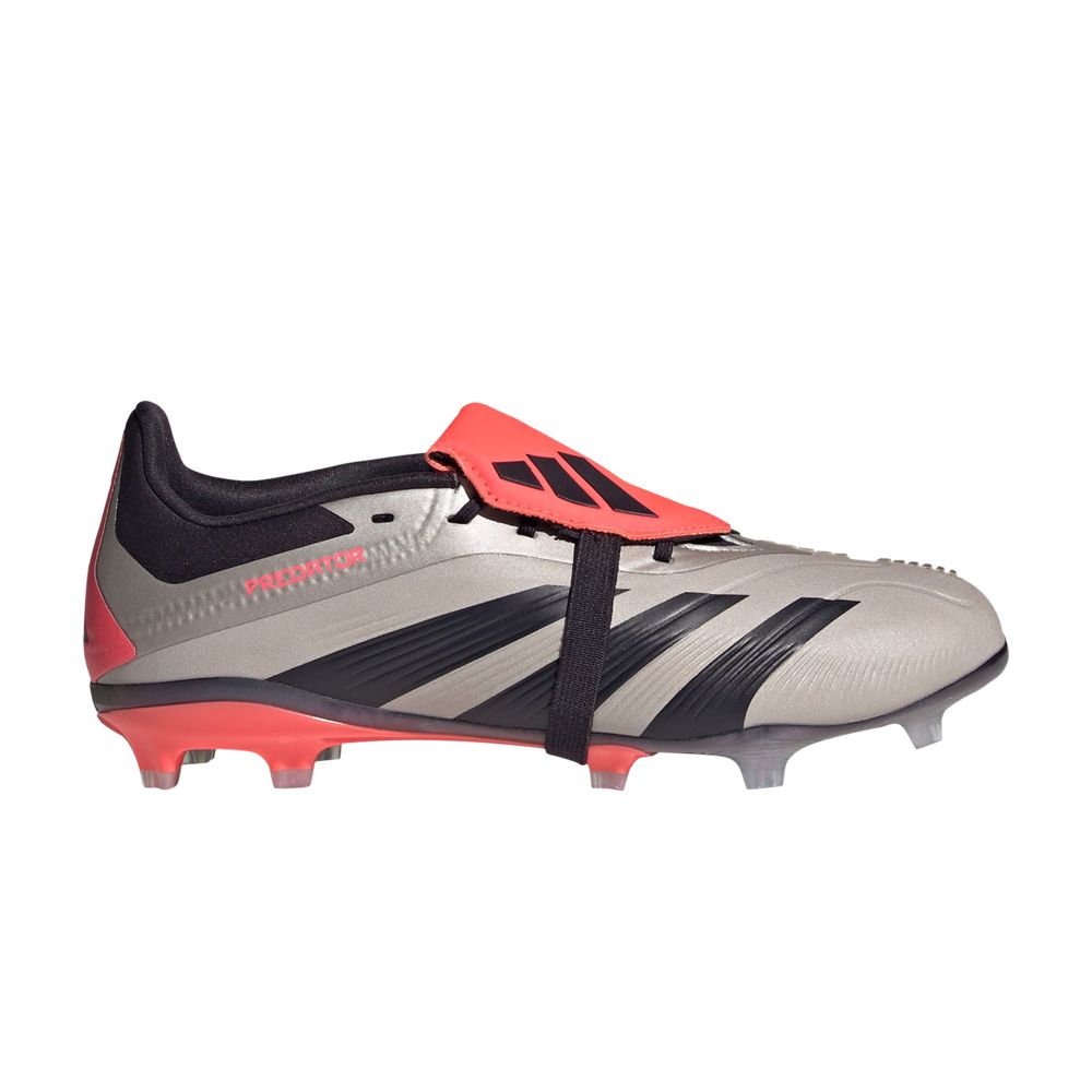 Pre-owned Adidas Originals Adidas Predator Elite Foldover Tongue Fg K 'vivid Horizon Pack' | Grey | Kid's Size 1