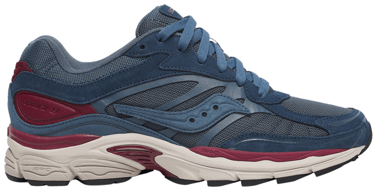 Saucony ProGrid Omni 9 Premium Navy Burgundy