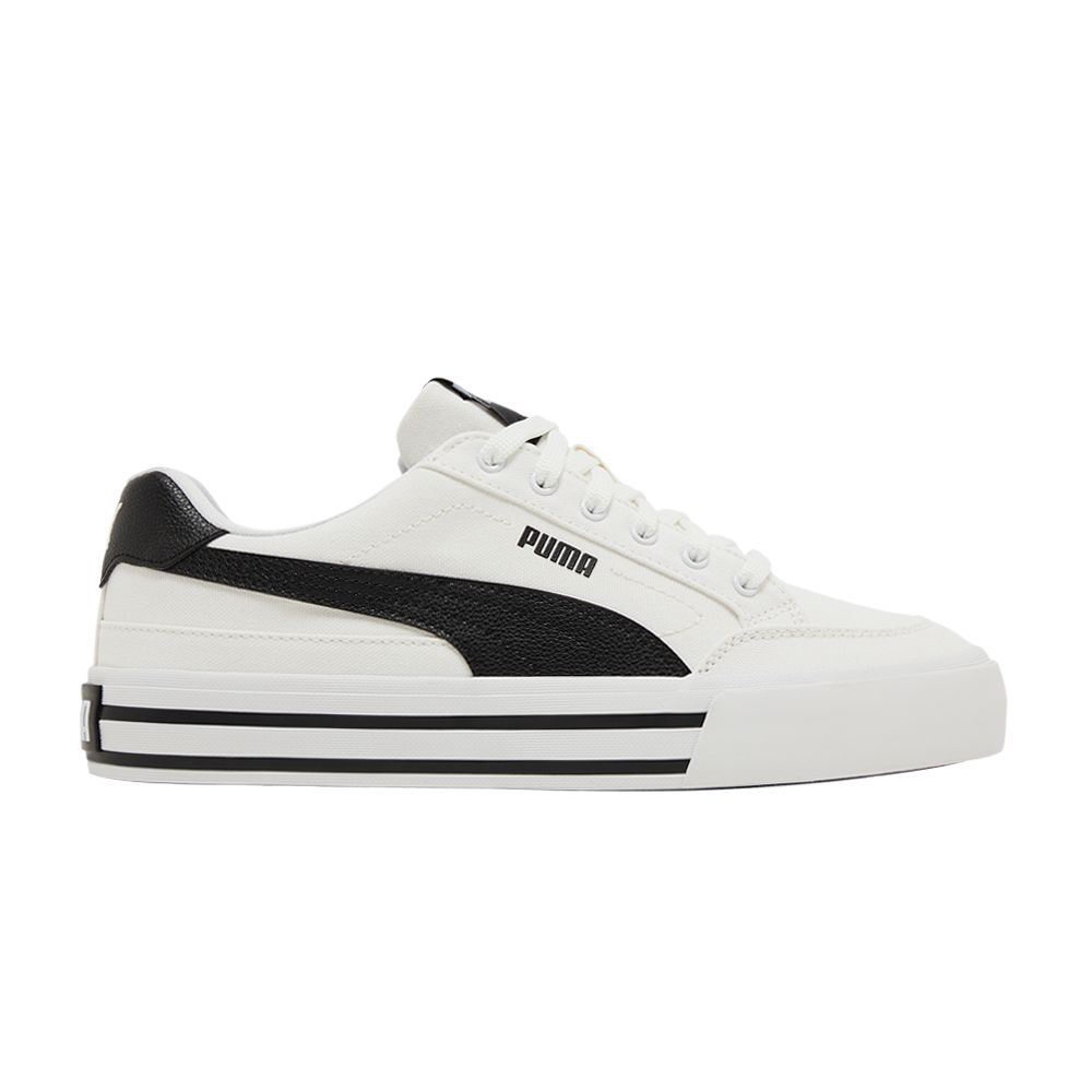Pre-owned Puma Court Classic Vulc Fs 'white Black' | Men's Size 8.5