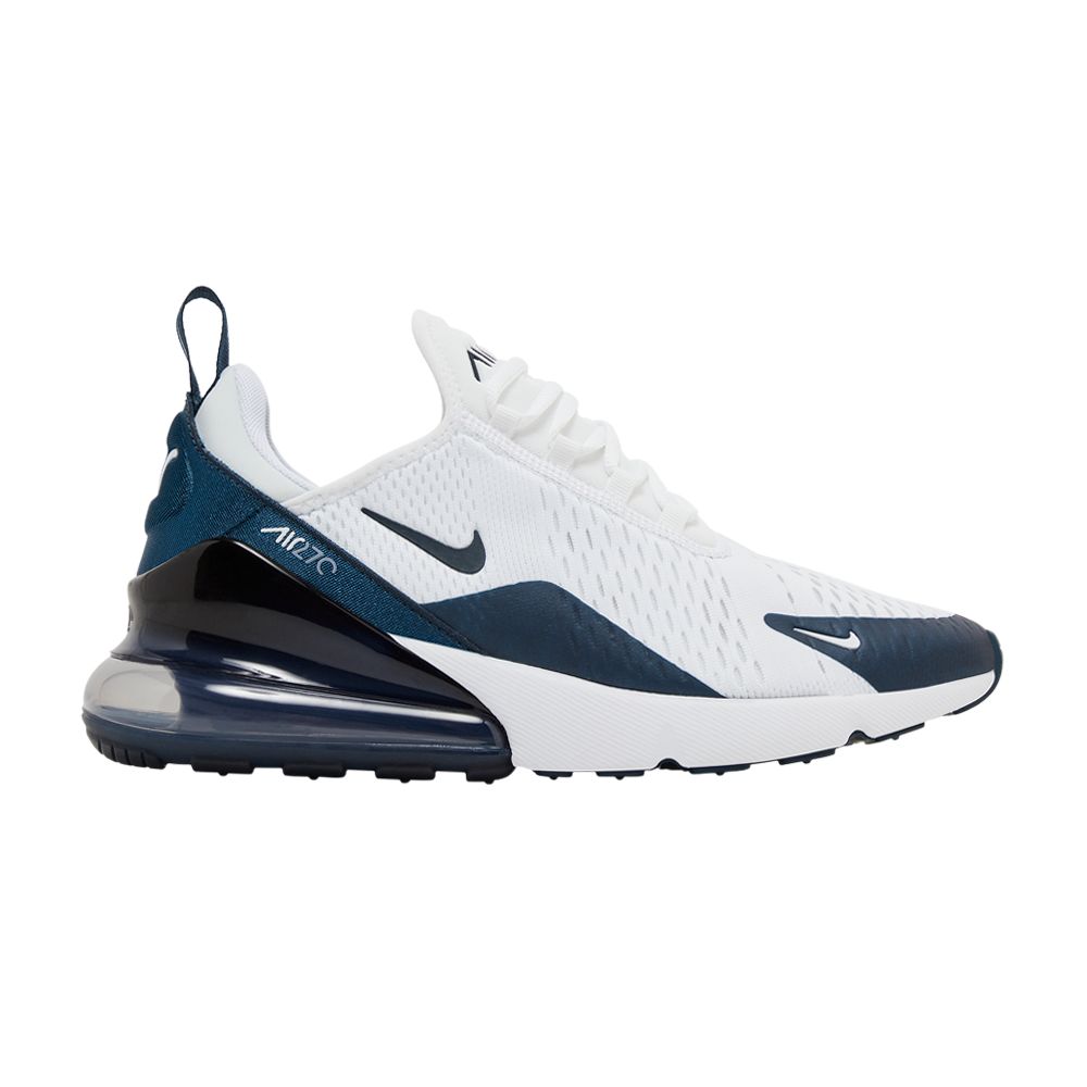 Pre-owned Nike Wmns Air Max 270 'white Armory Navy' | Women's Size 5