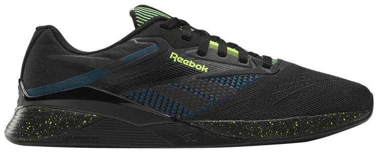 Reebok Nano X4 Black Blue Digital Lime