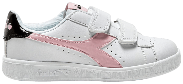 Diadora Game P Little Kid White Pink Lady