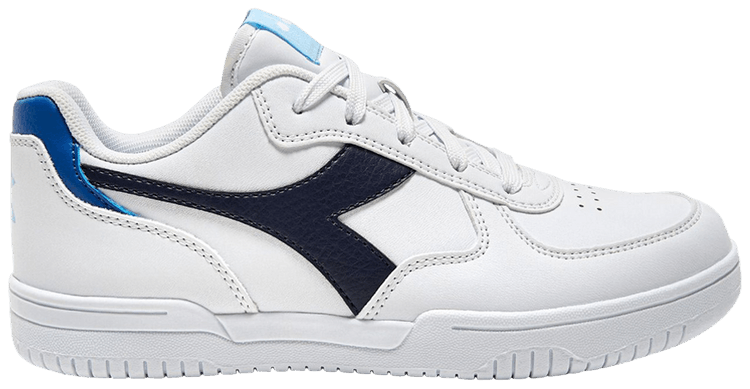 Diadora Raptor Low Big Kid White Naval Academy