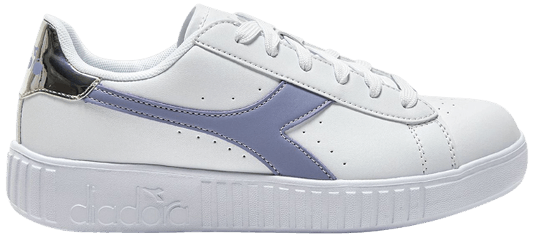 Diadora Game Step 20 Big Kid White Cosmic Violet