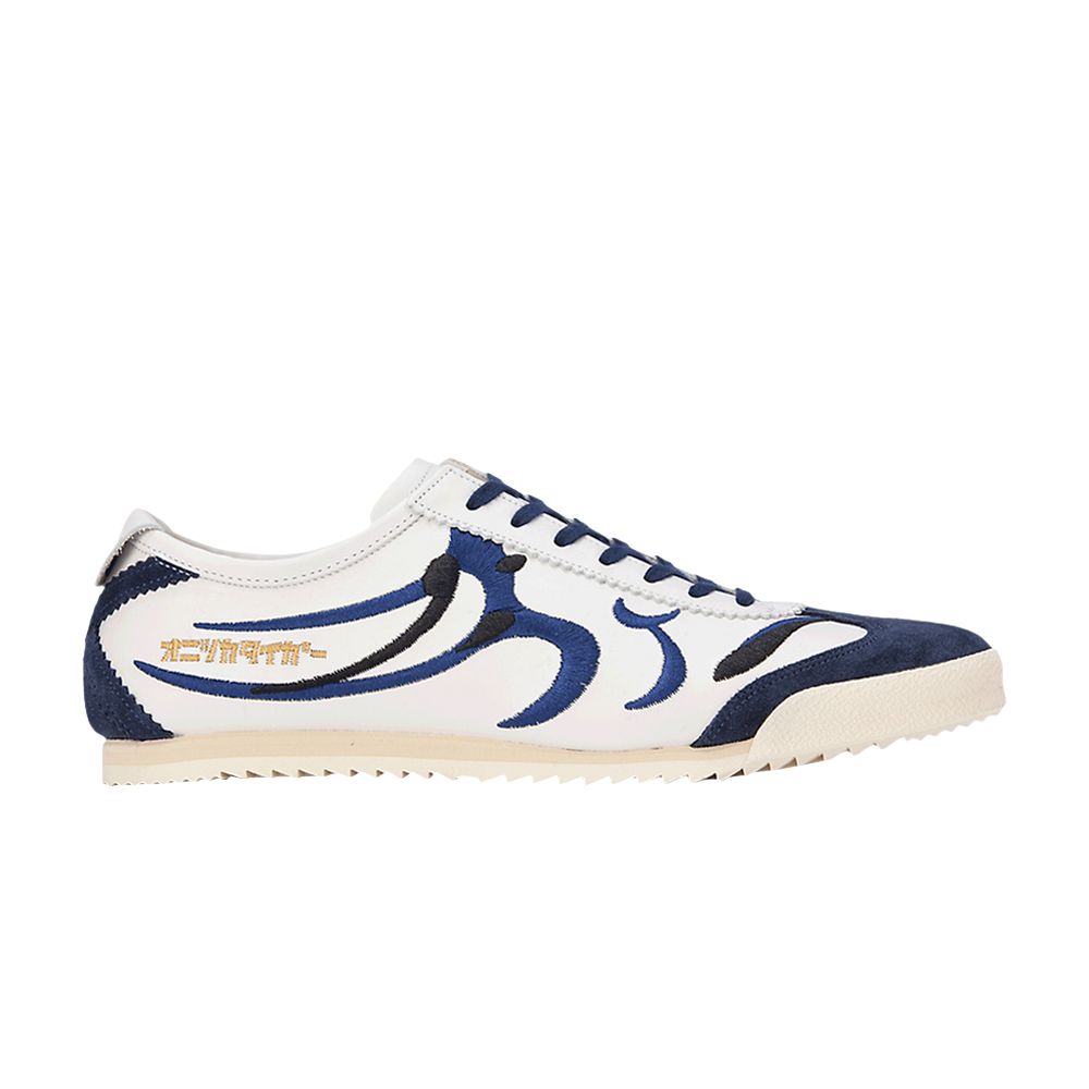 Pre-owned Onitsuka Tiger Mexico 66 Deluxe 'kumadori - White Peacoat'