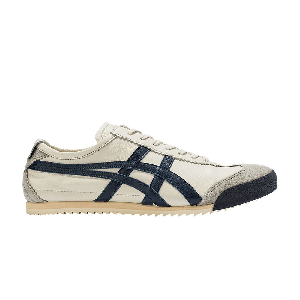 Onitsuka Tiger Mexico 66 Deluxe 'Birch Indigo Blue' | Cream | Men's Size 8.5