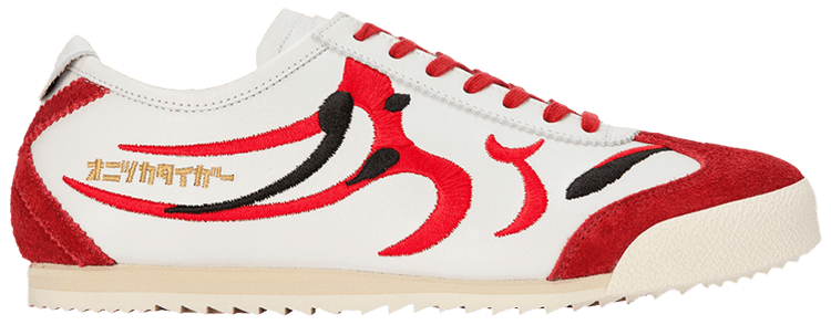 Onitsuka Tiger Wmns Mexico 66 Deluxe Kumadori   White Classic Red