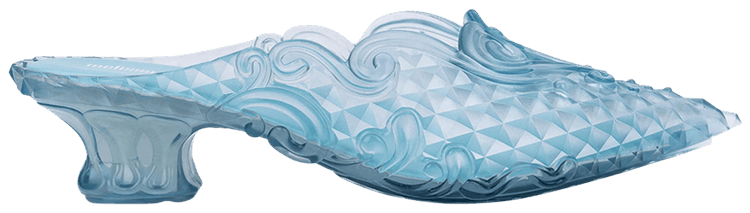 YProject x Melissa Wmns Court Shoe Heel Blue