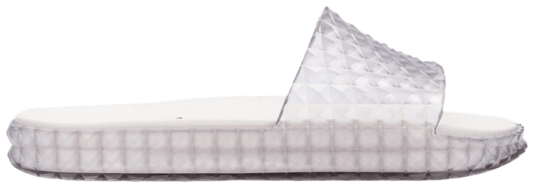 YProject x Melissa Wmns Court Slide Clear White