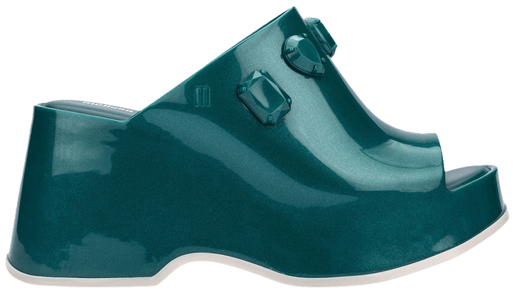 Melissa Undercover x Wmns Patty Stones Mule Metallic Green