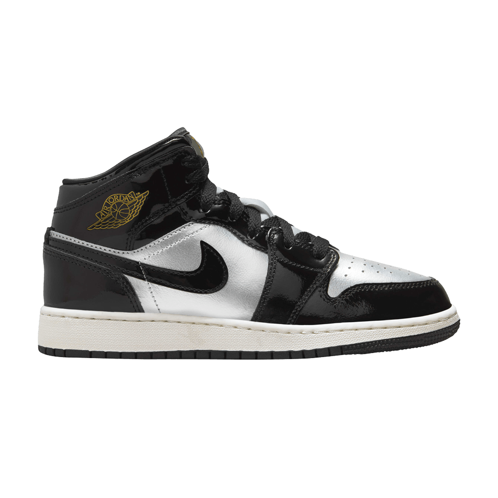 jordan 1 silver mid