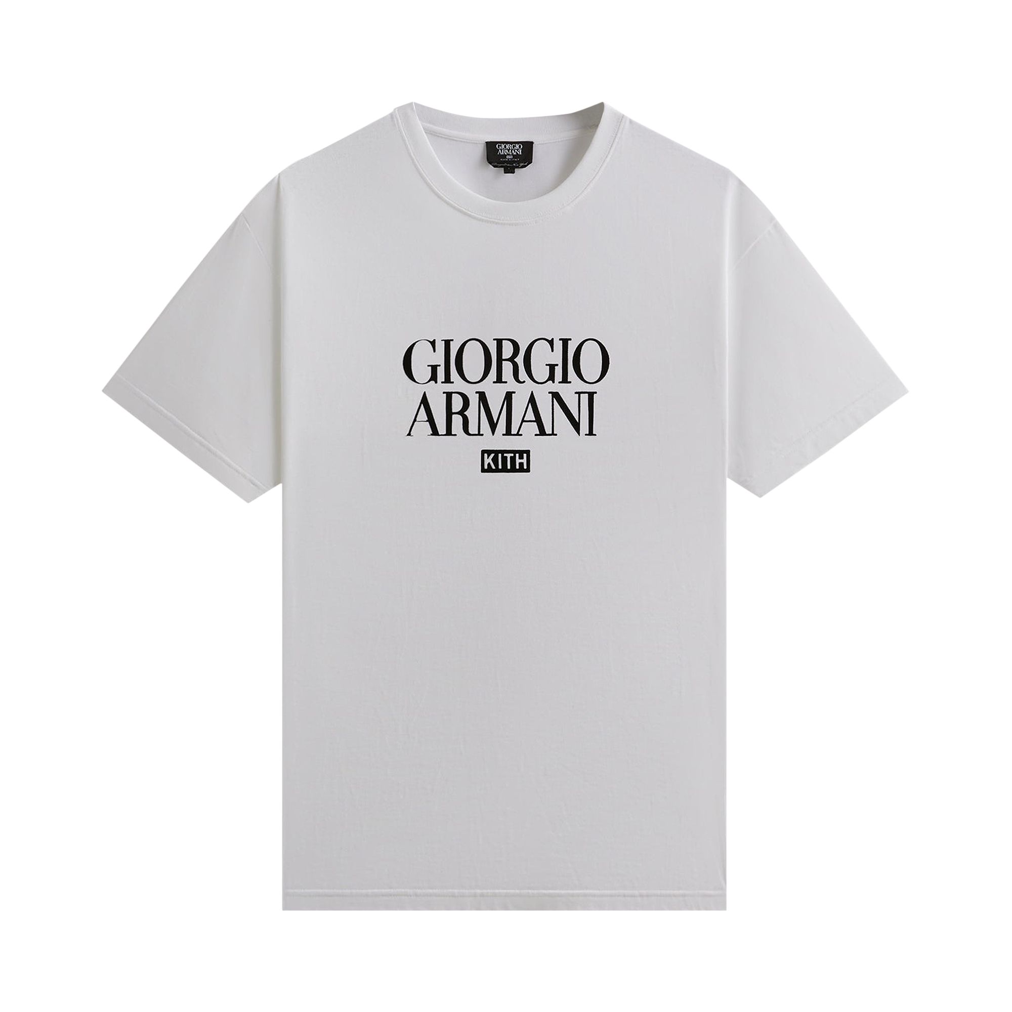 Pre-owned Kith & Giorgio Armani Tee 'white'