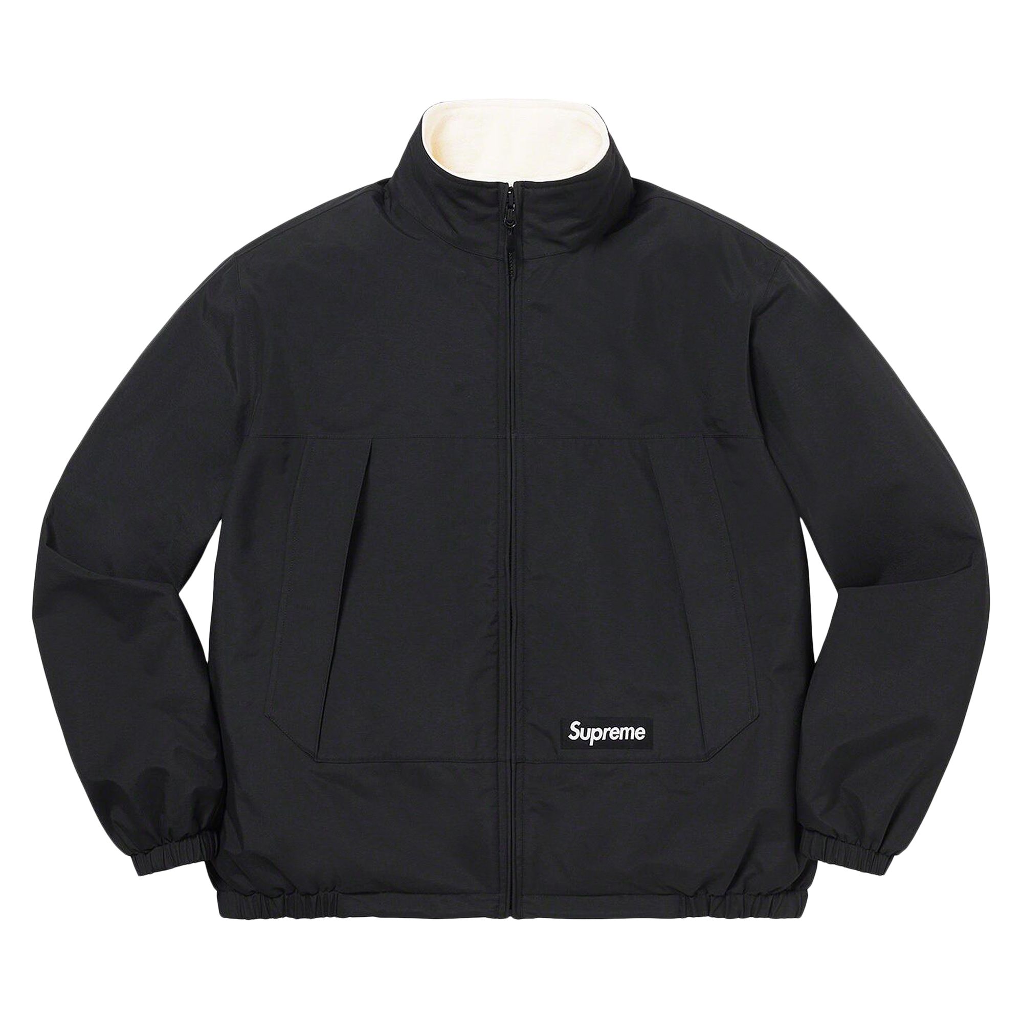 Supreme GORE-TEX Reversible Polartec Lined Jacket 'Black' | Men's Size M