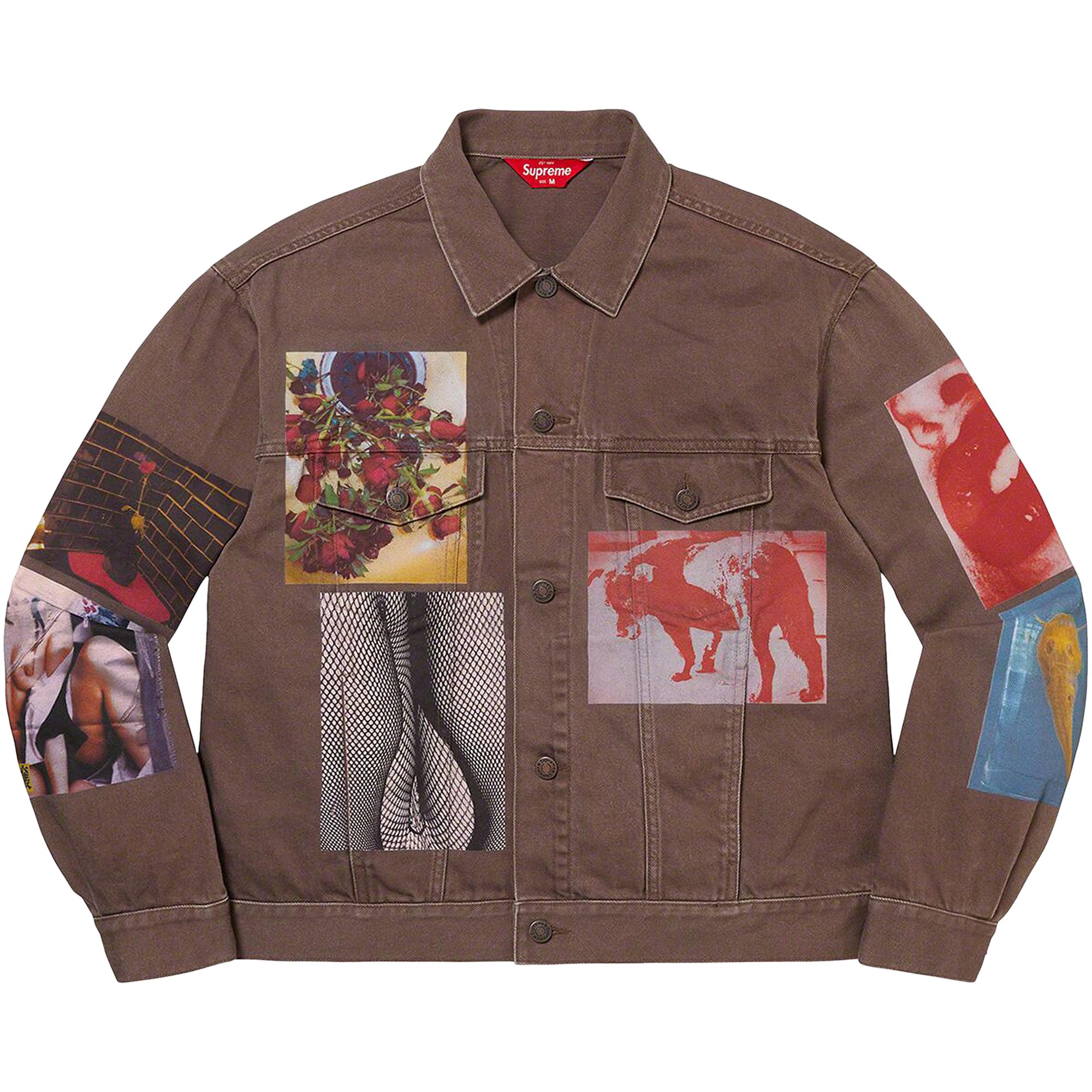 Supreme Daidō Moriyama Denim Trucker Jacket 'Brown' | Men's Size L