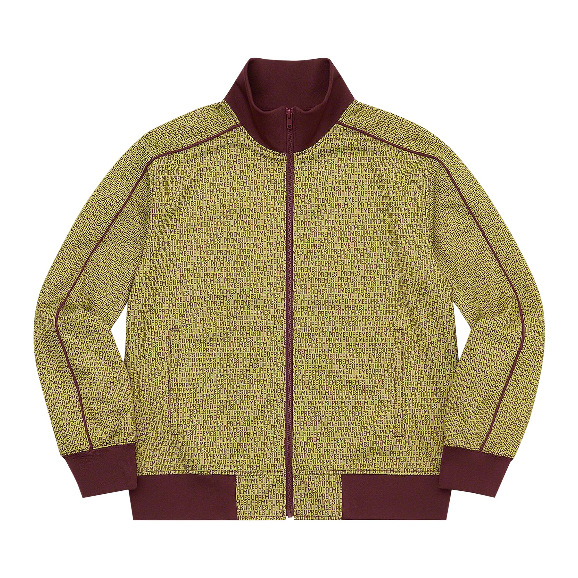 Supreme Repeat Track Jacket 'Olive' | Green | Men's Size L