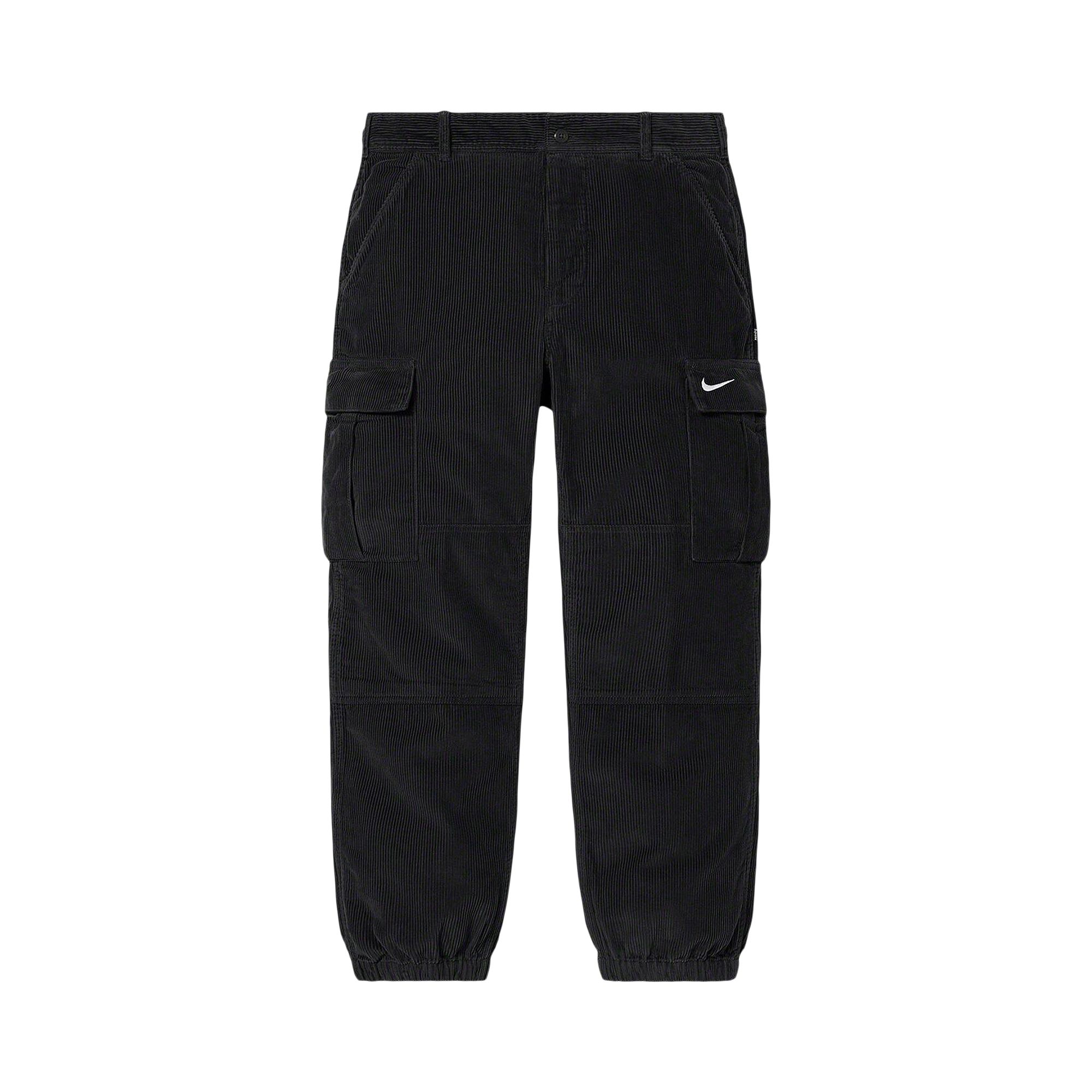 Pre-owned Supreme X Nike Arc Corduroy Cargo Pant 'black'