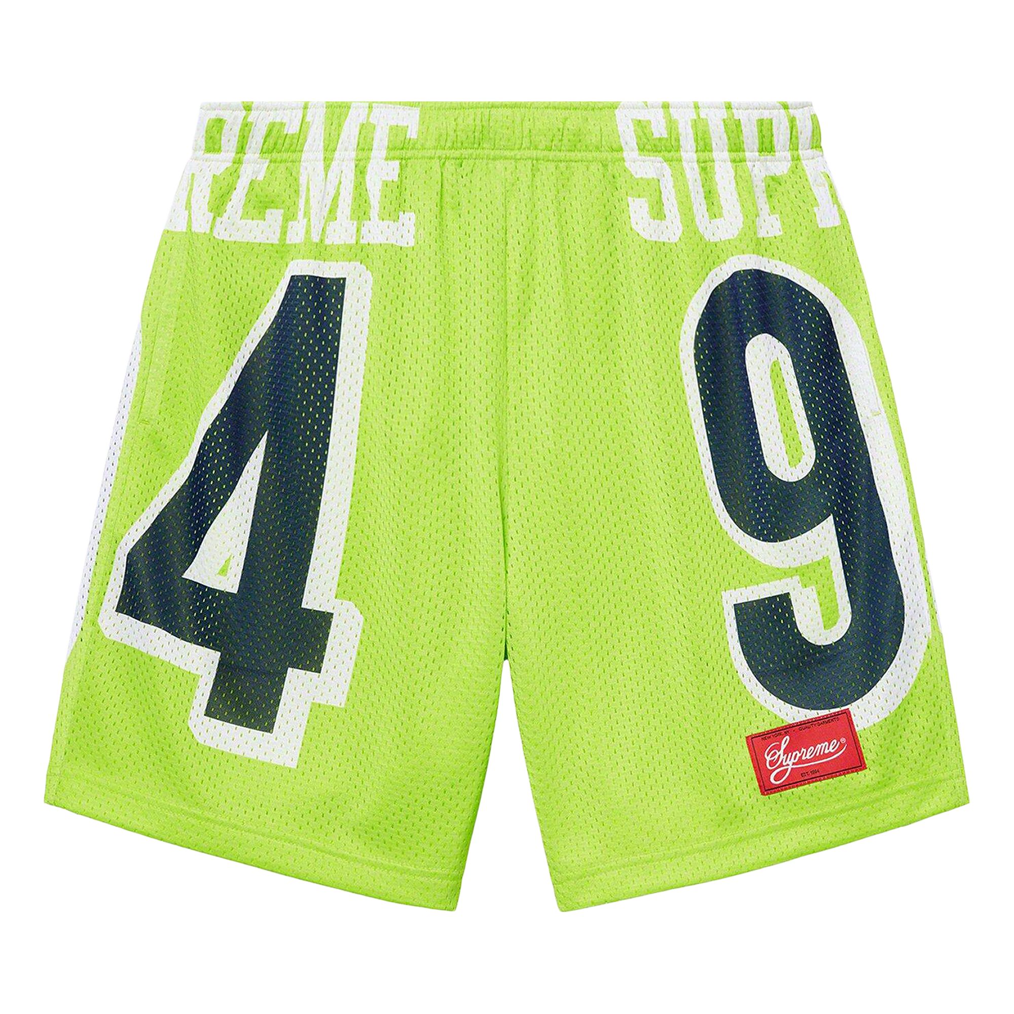 Pre-owned Supreme 94 Jersey Short 'lime' | Green | Men's Size S