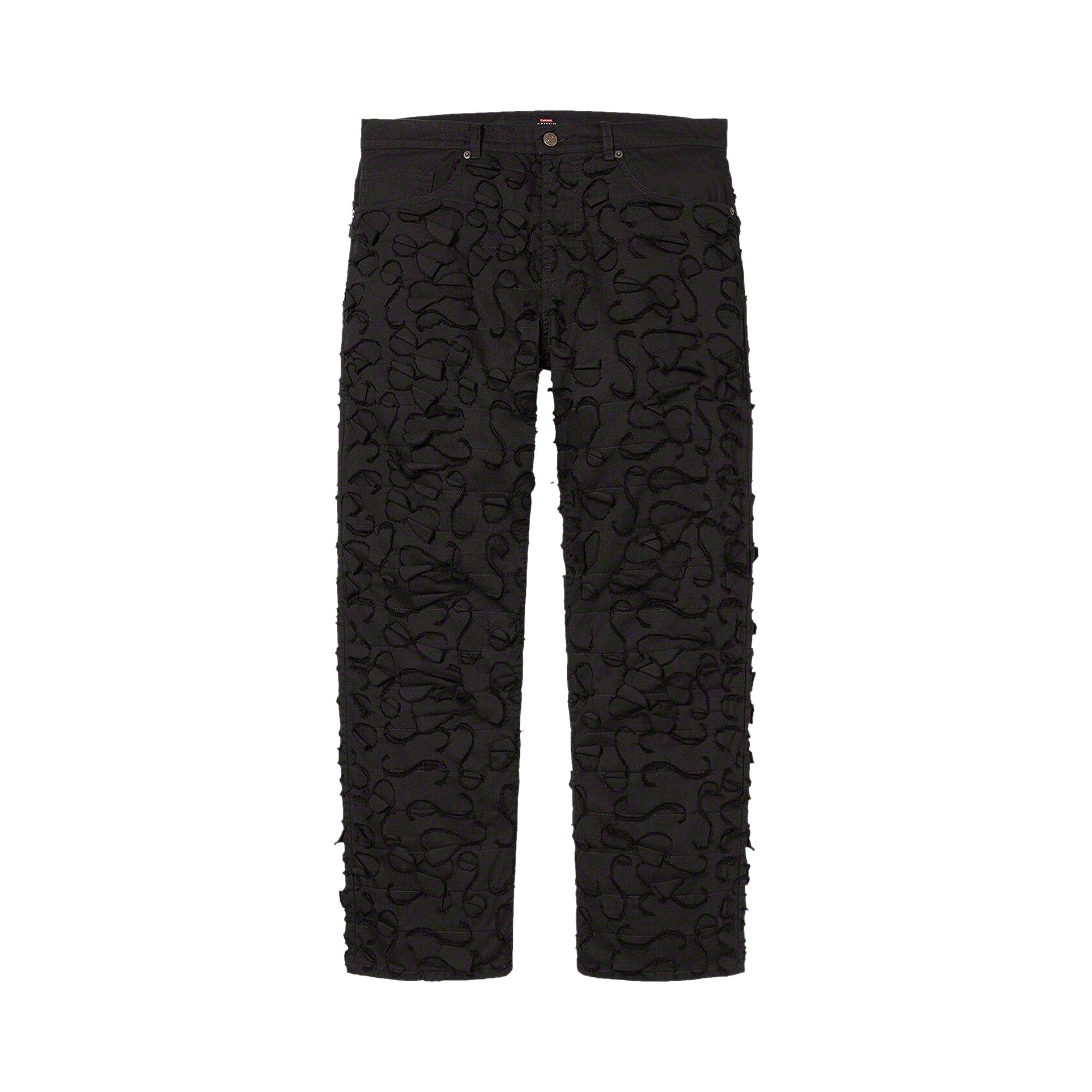 Pre-owned Supreme X Griffin 5-pocket Jean 'black' | Men's Size 30