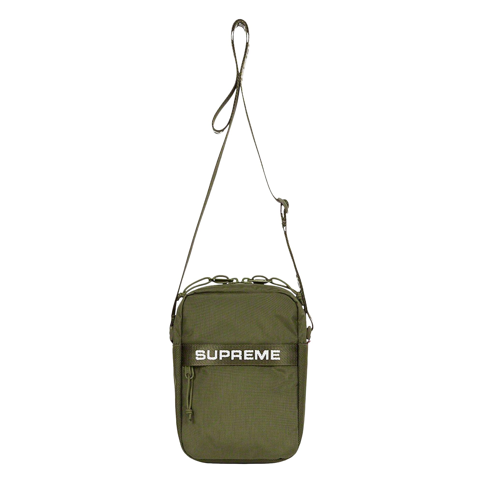 Click to view more detailed imagery on our partner's website Pre-owned Supreme Shoulder Bag 'olive' In Green