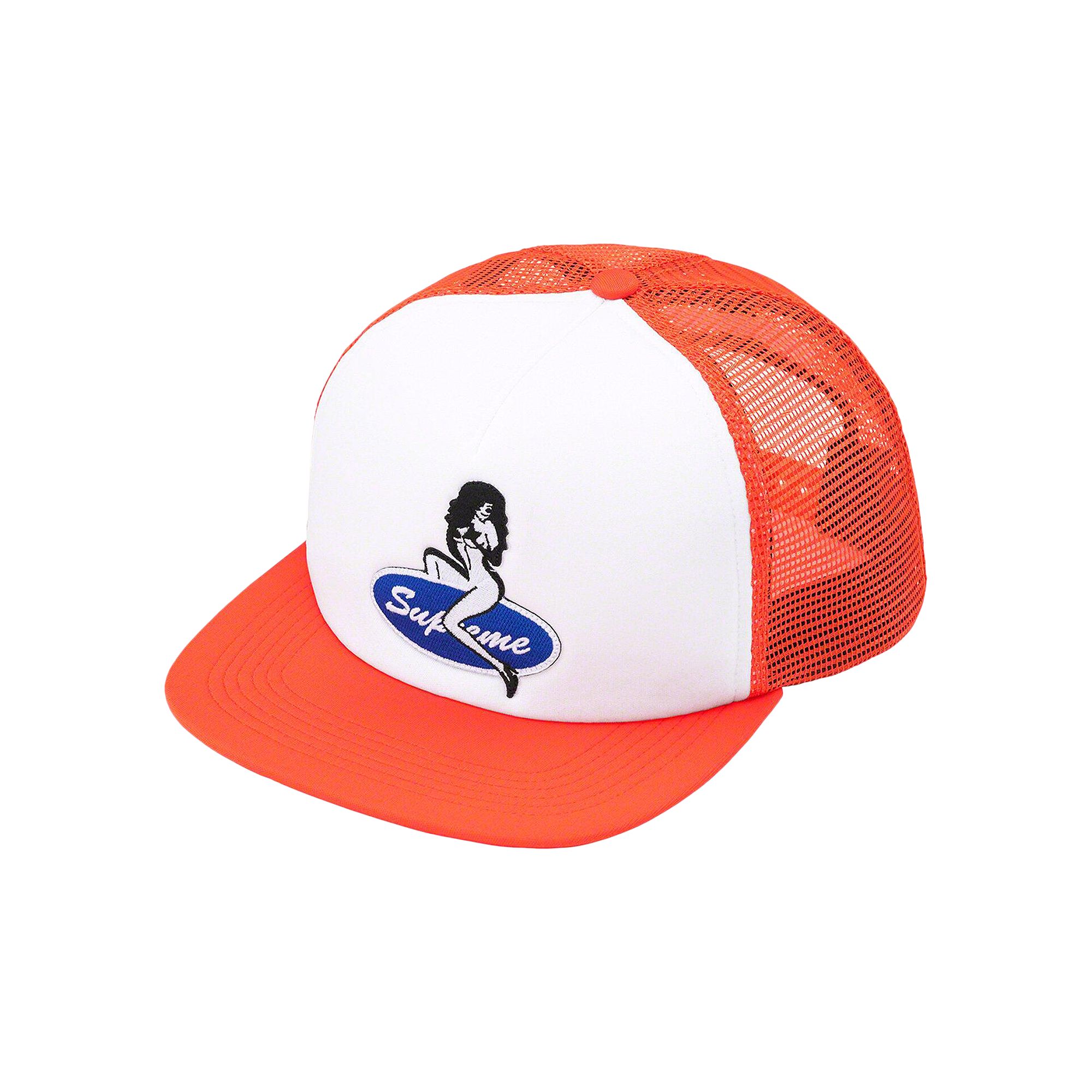 Supreme Pin Up Mesh Back 5-Panel 'Orange' | Men's Size Onesize