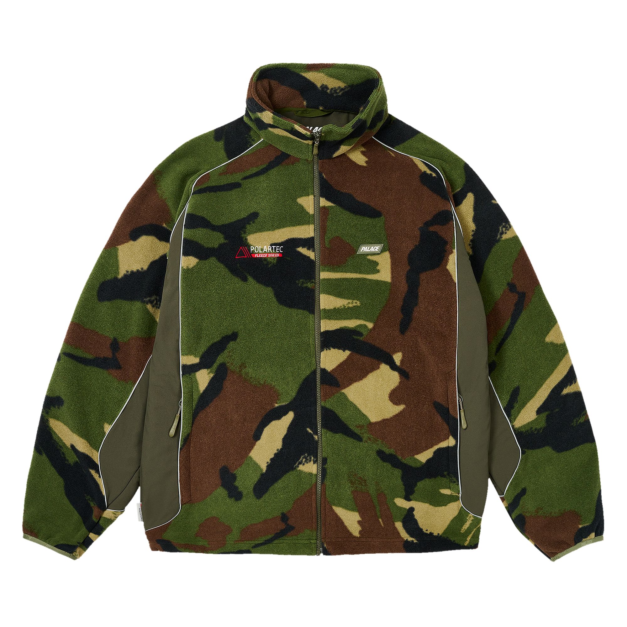 Pre-owned Palace Polartec 3m Track Jacket 'woodland Dpm' In Multi-color