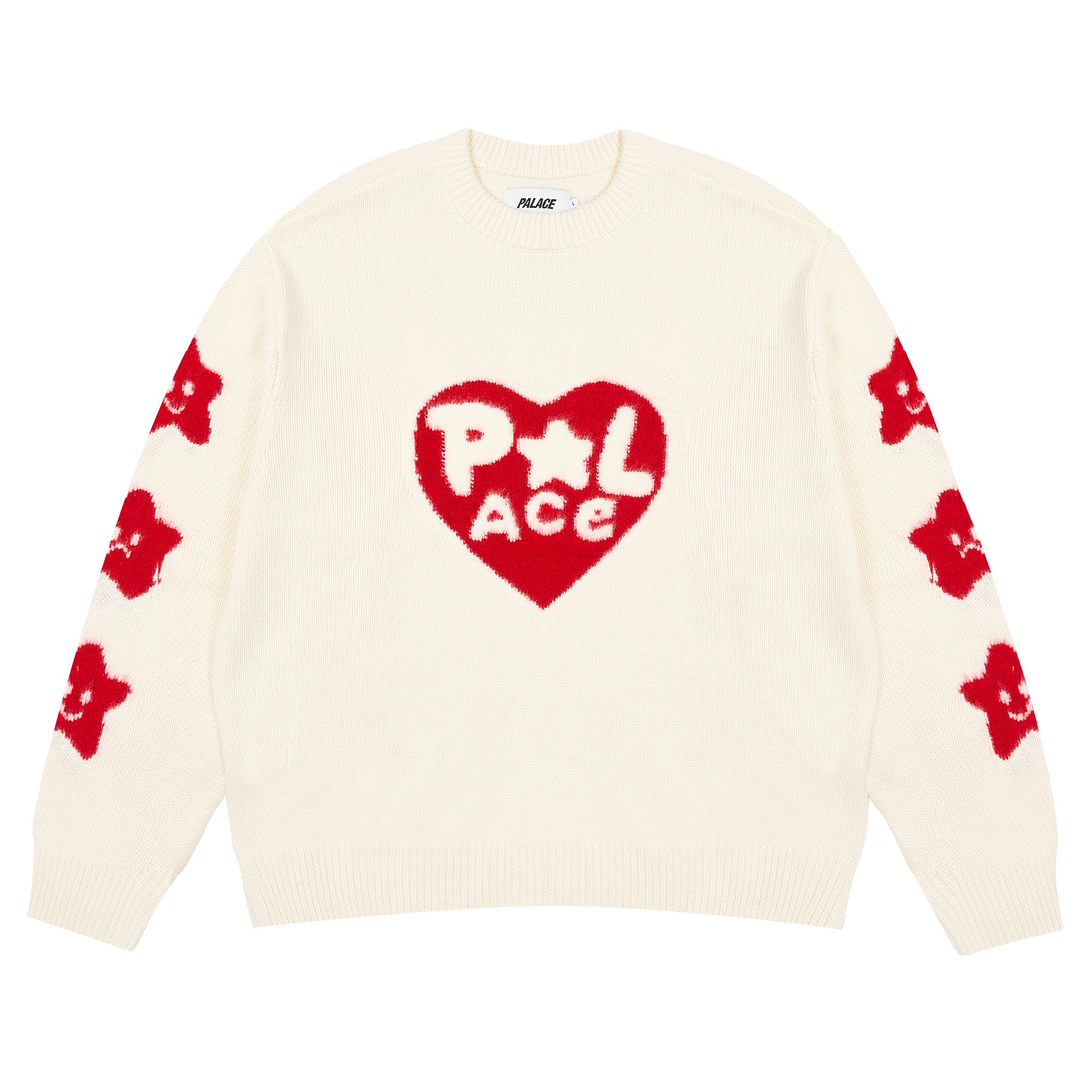 Palace Cosy Knit 'Soft White' | Men's Size M