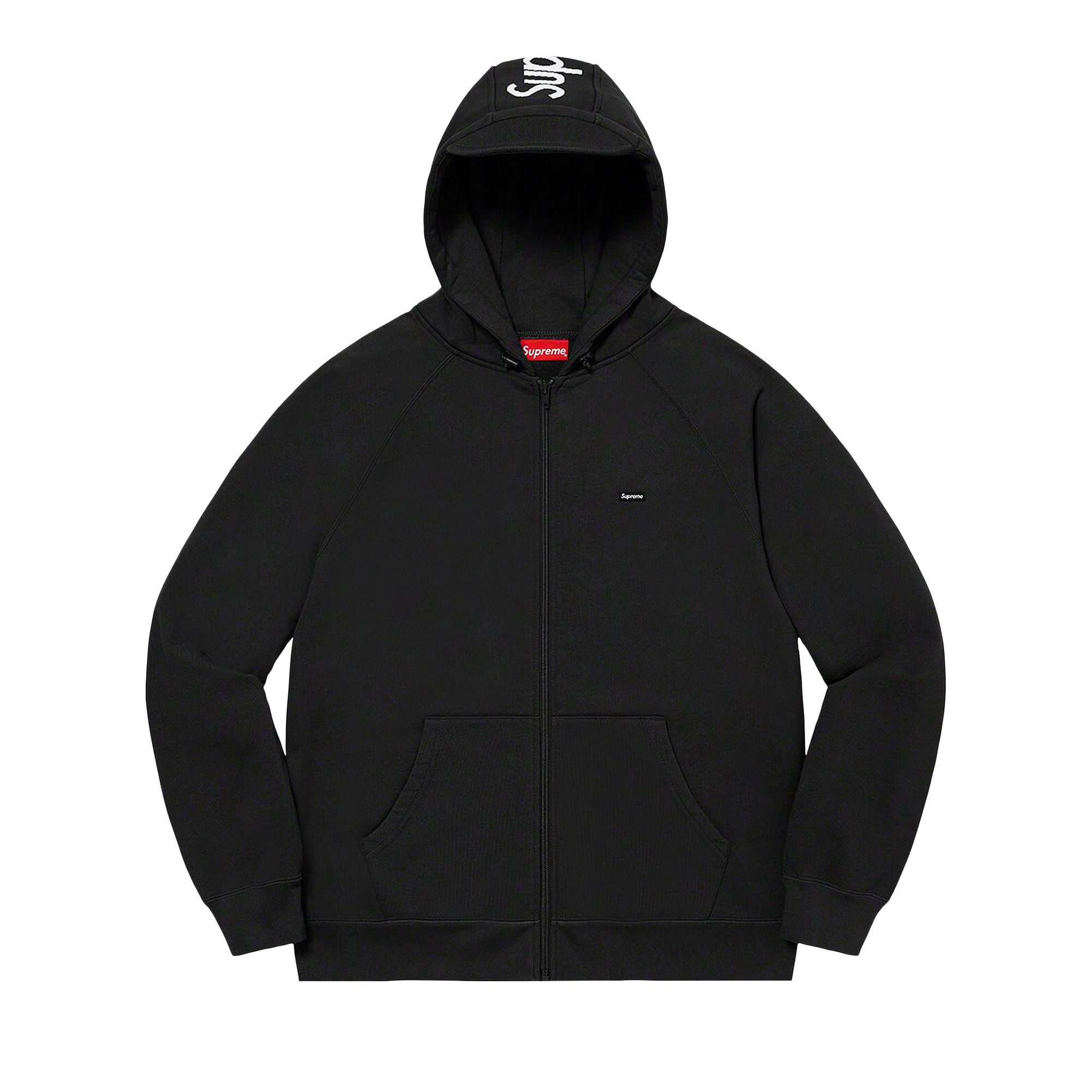 Supreme Brim Zip Up Hooded Sweatshirt 'Black' | Men's Size M