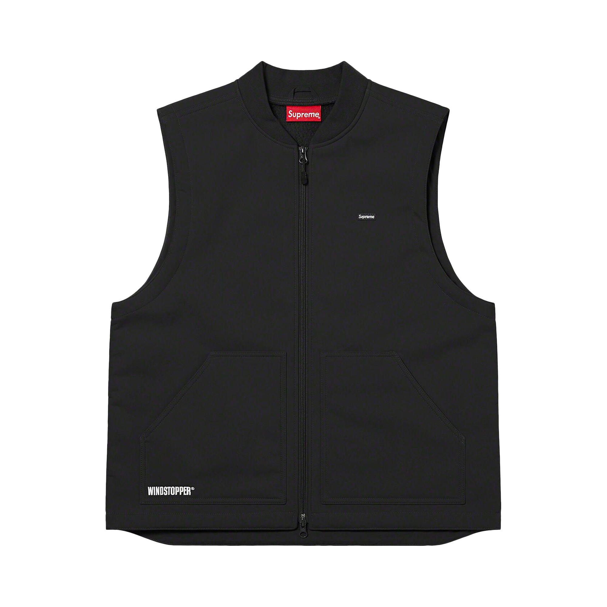 Supreme x WINDSTOPPER Work Vest 'Black' | Men's Size L