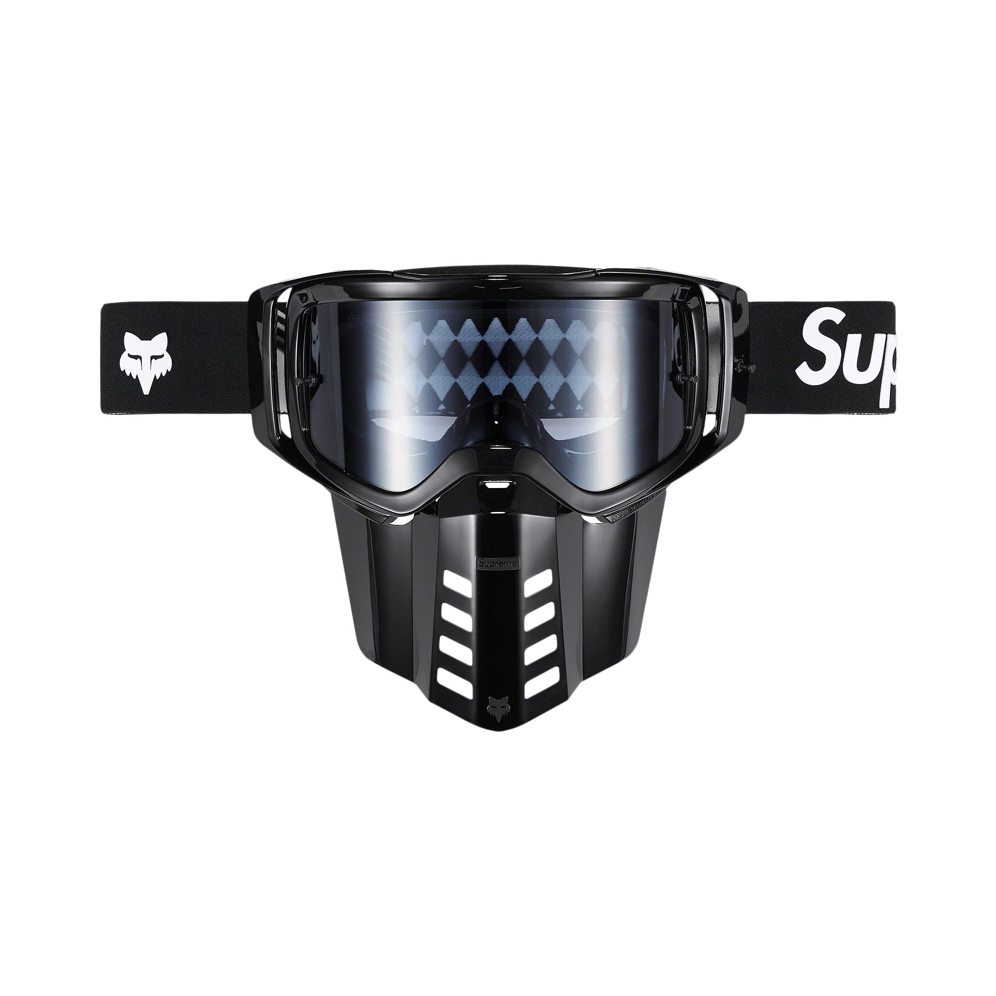 SUPREME SUPREME X FOX RACING GOGGLES 'BLACK'