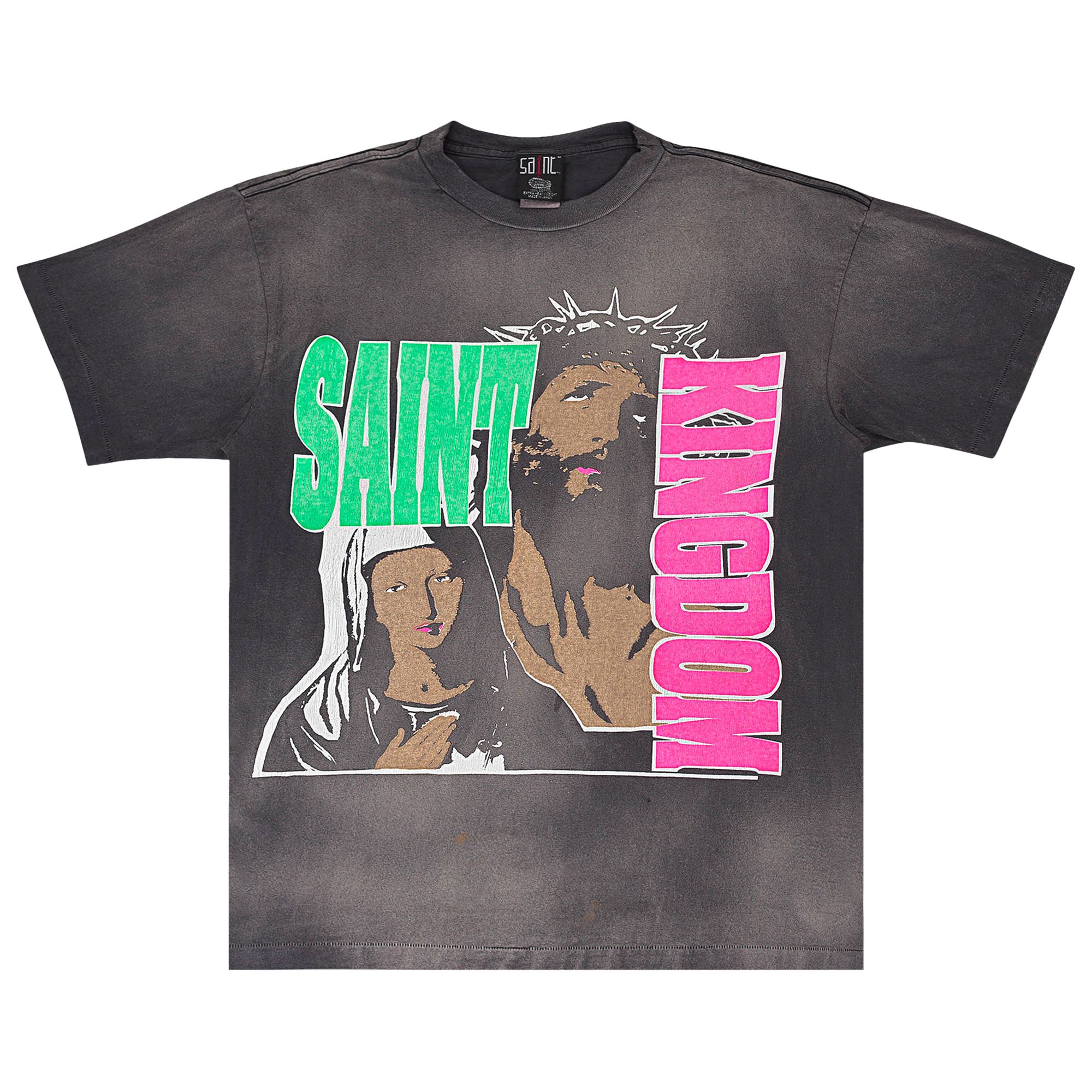 Click to view more detailed imagery on our partner's website Pre-owned Saint Mxxxxxx Saint Kingdom Tee 'black' | Men's Size M