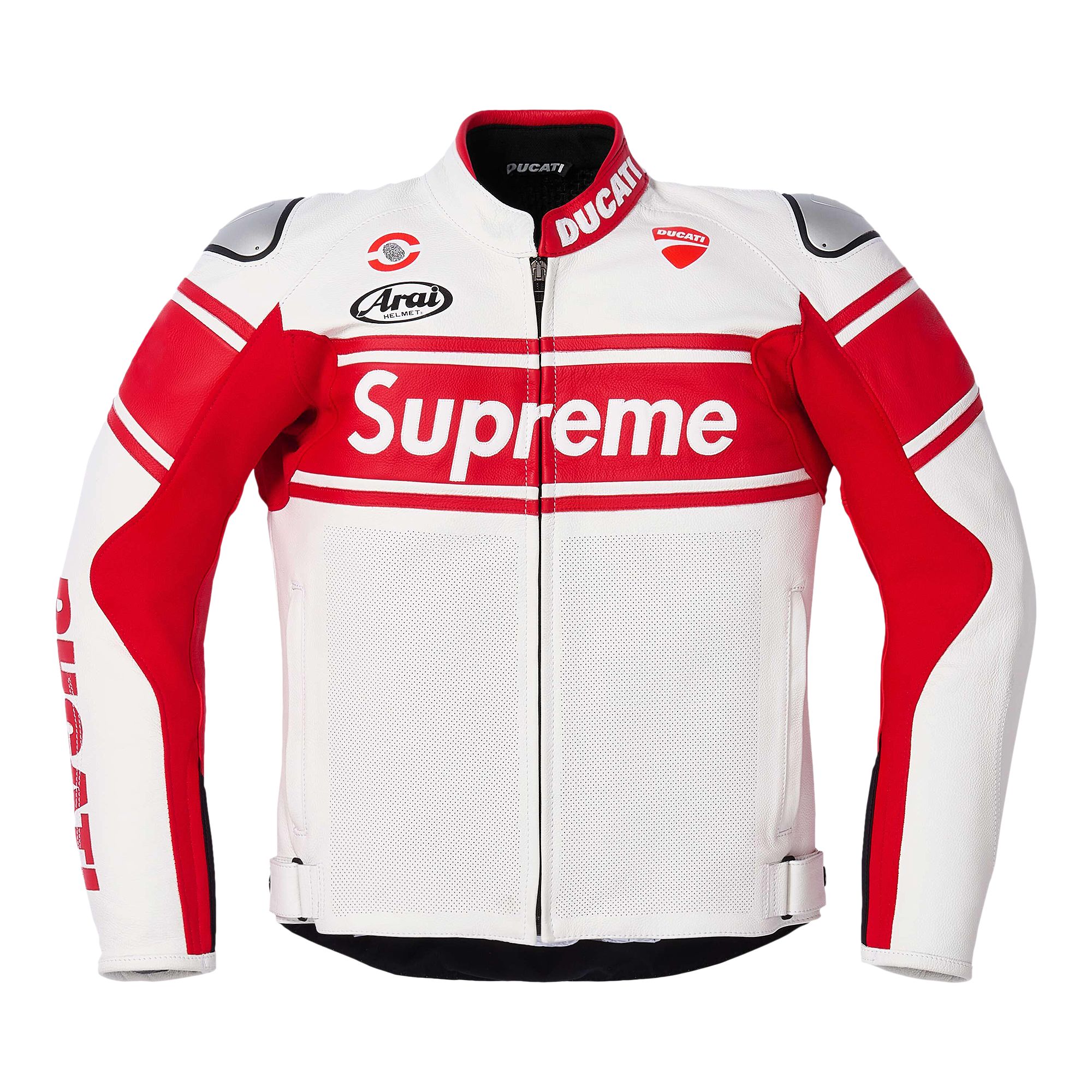 Pre-owned Supreme X Ducati X Dainese Racing Jacket 'red' | Men's Size L