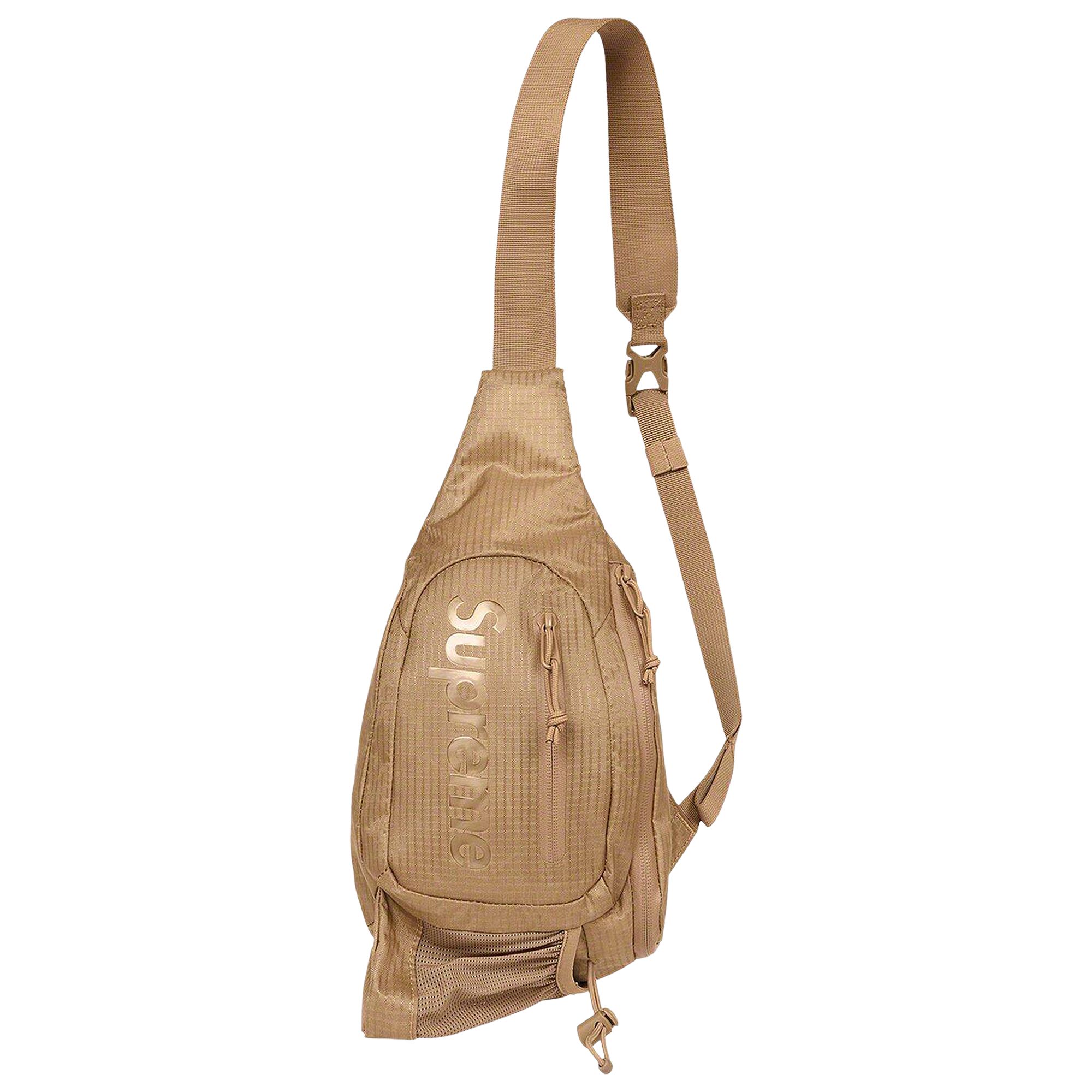 Click to view more detailed imagery on our partner's website Pre-owned Supreme Sling Bag 'brown'