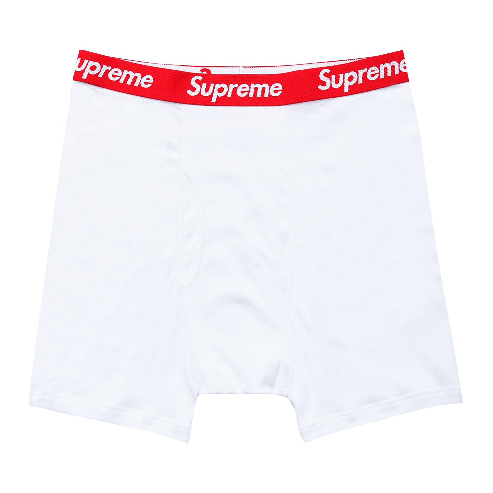 Pre-owned Supreme X Hanes Boxer Briefs (4 Pack) 'white'