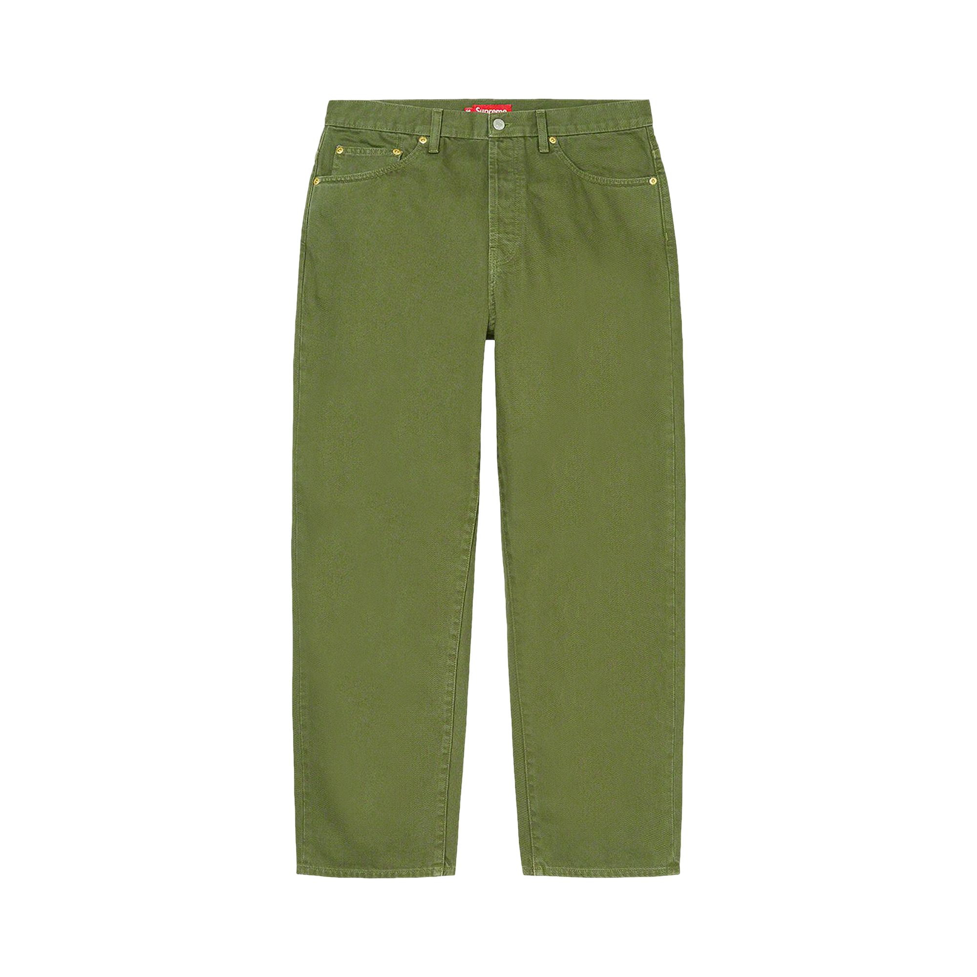 Pre-owned Supreme Baggy Jean 'green' | Men's Size 30