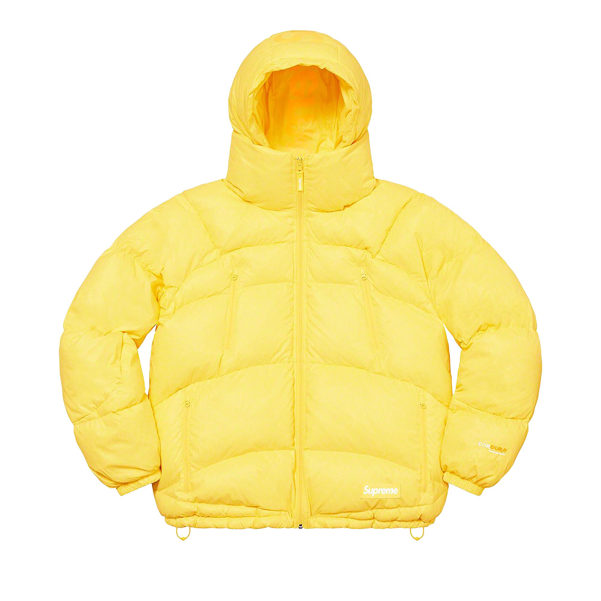 Supreme Reversible Featherweight Down Puffer Jacket 'Yellow' | Men's Size L