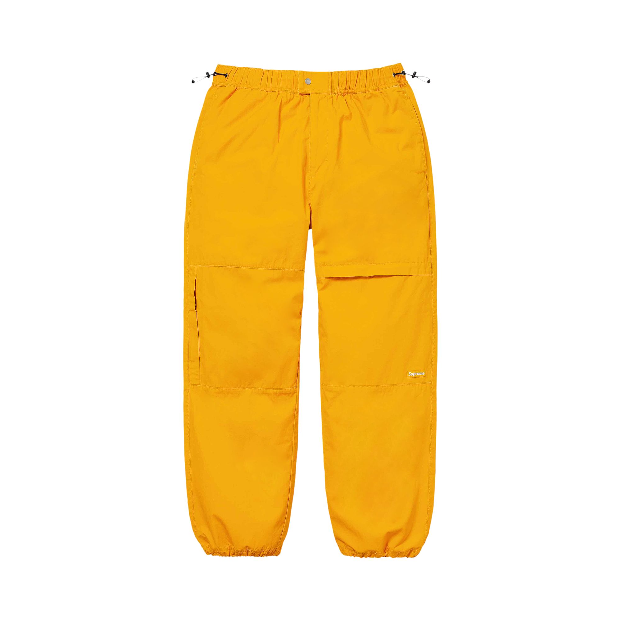 Pre-owned Supreme Cotton Cinch Pant 'yellow' | Men's Size L