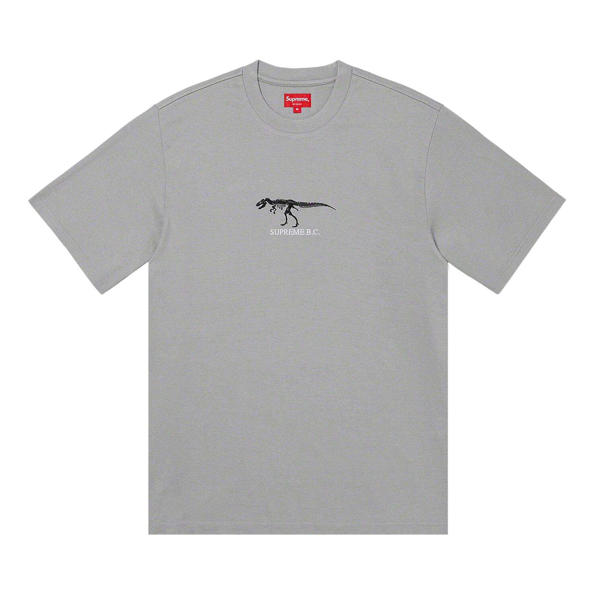 Pre-owned Supreme B.c. Short-sleeve Top 'grey'