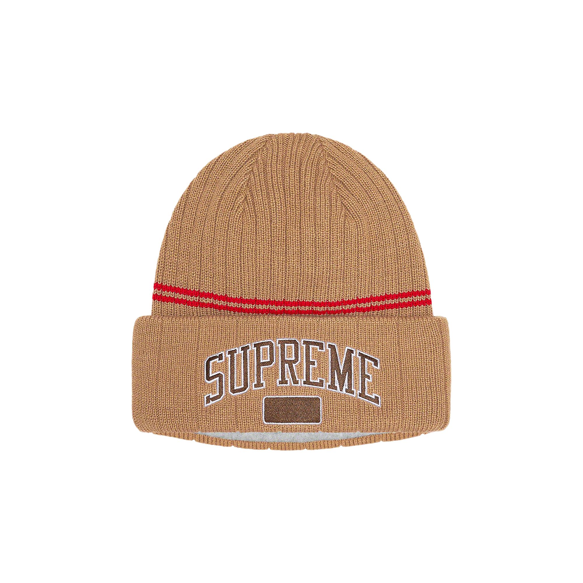 Pre-owned Supreme Fleece Lined Beanie 'brown' | Men's Size Onesize