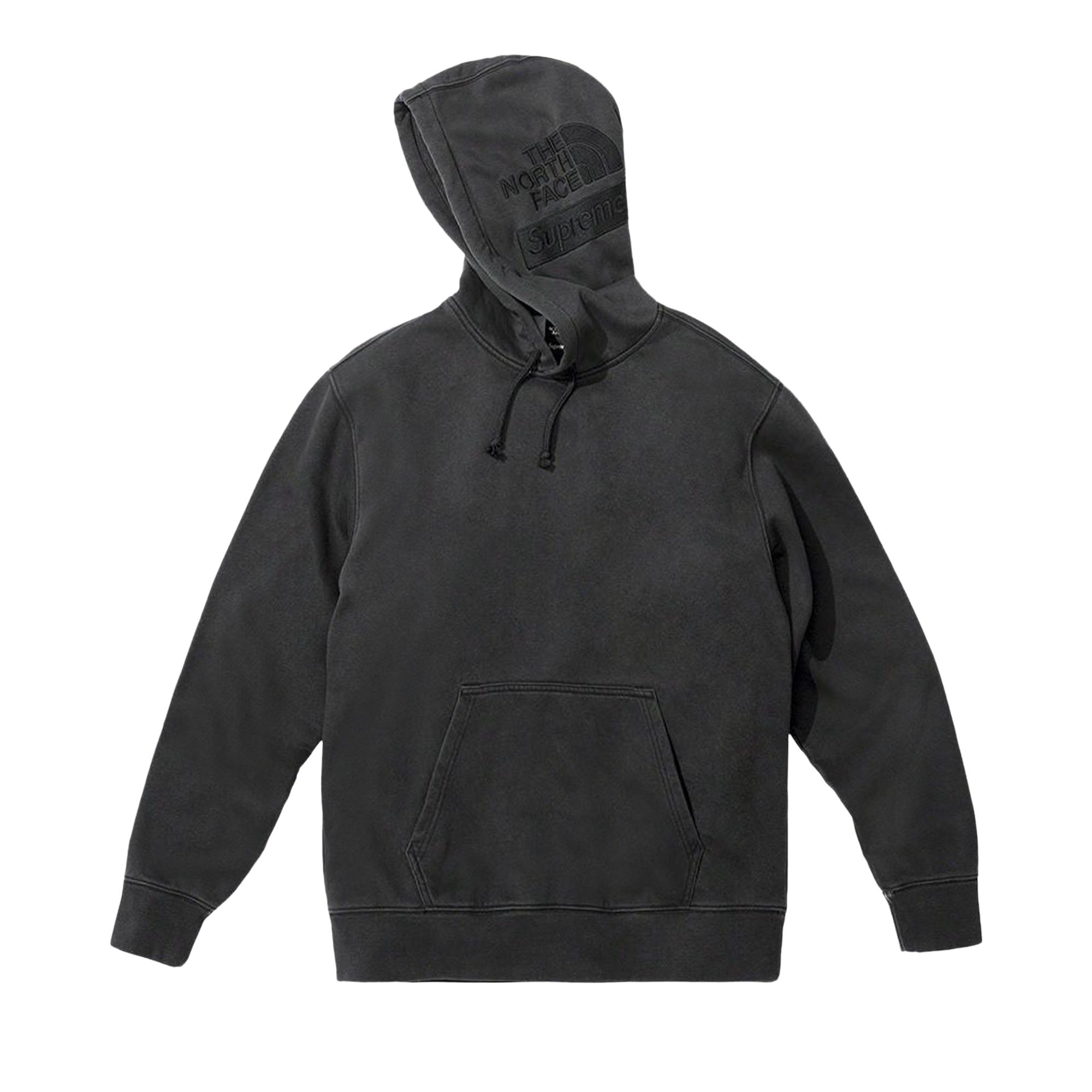 Supreme x The North Face Pigment Printed Hooded Sweatshirt 'Black' | Men's Size 2XL