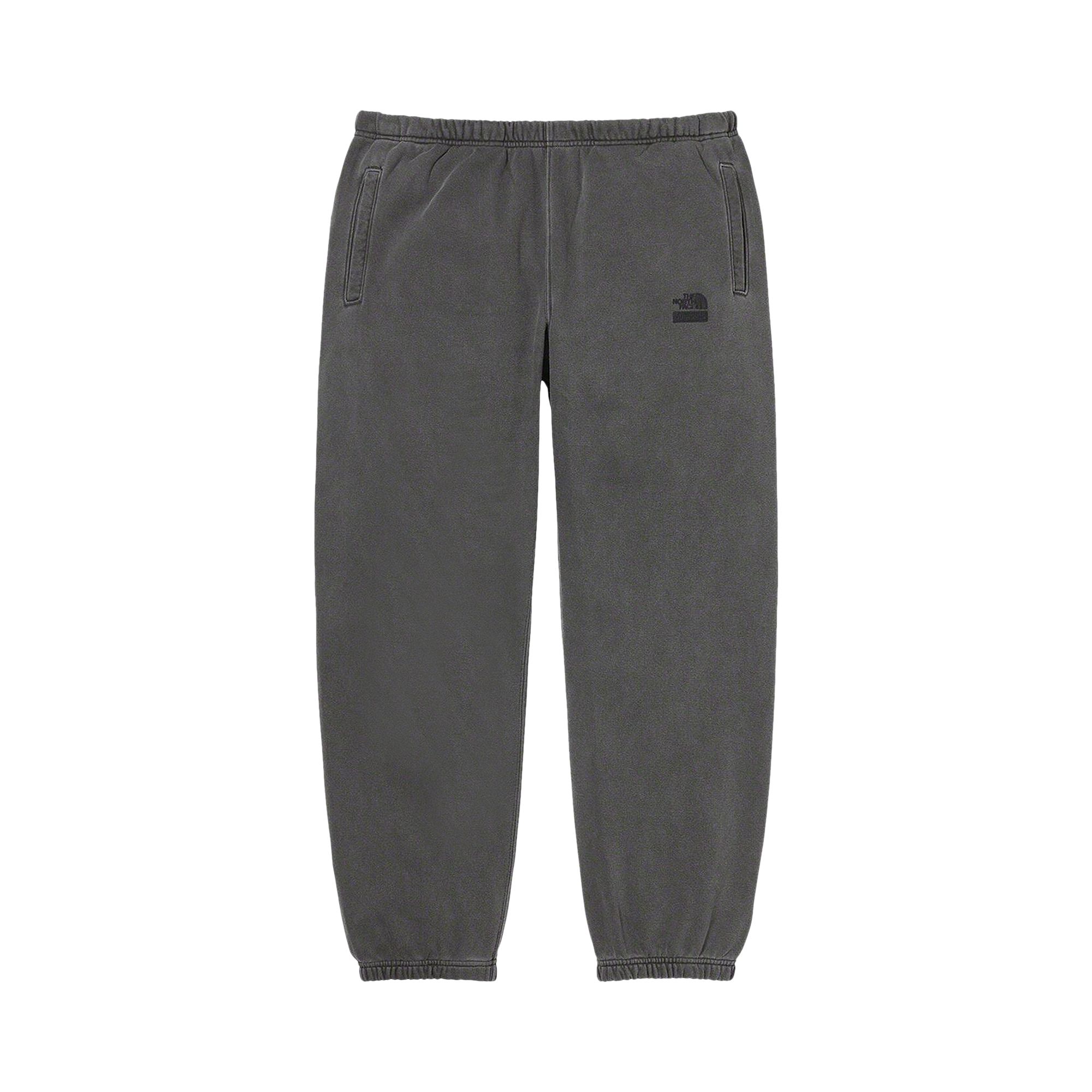 Pre-owned Supreme X The North Face Pigment Printed Sweatpant 'black'