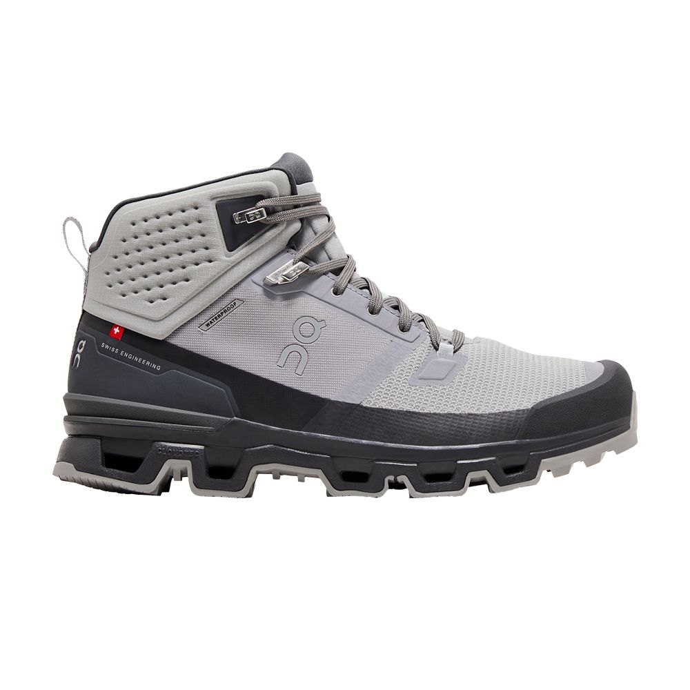 ON Cloudrock 2 Waterproof 'Alloy Eclipse' | Grey | Men's Size 7.5