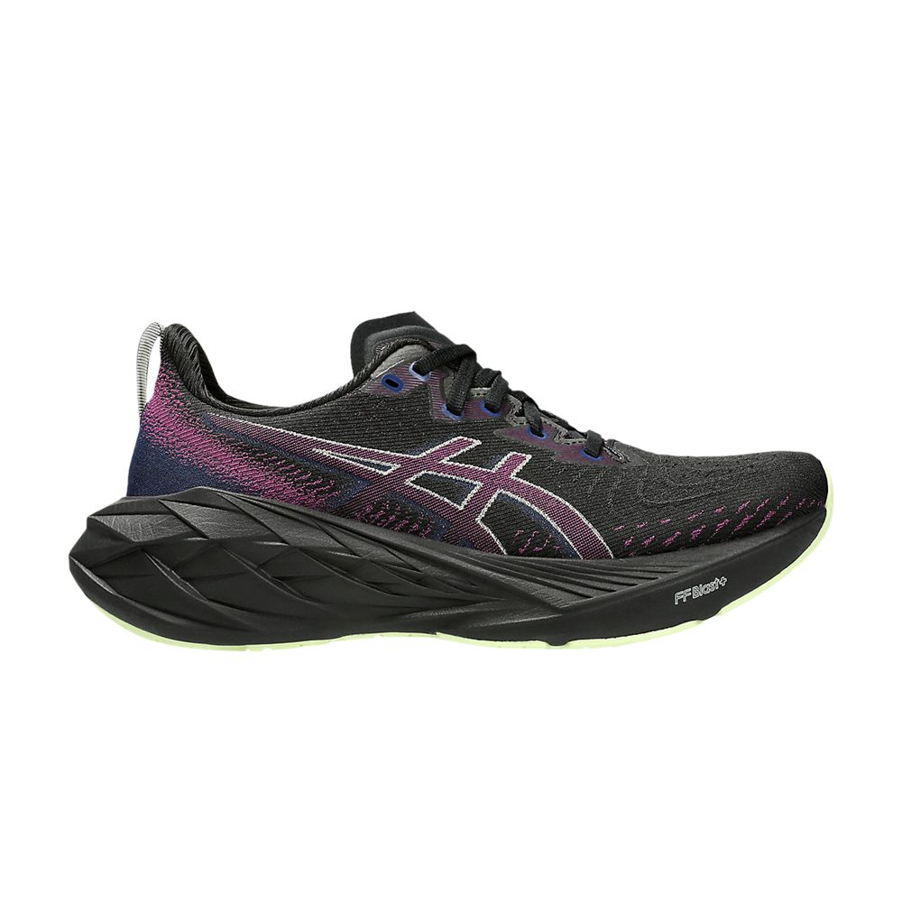 Pre-owned Asics Wmns Novablast 4 'black Blue Expanse'