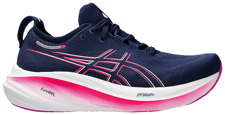 Asics Wmns Gel Nimbus 26 Blue Expanse Bold Magenta