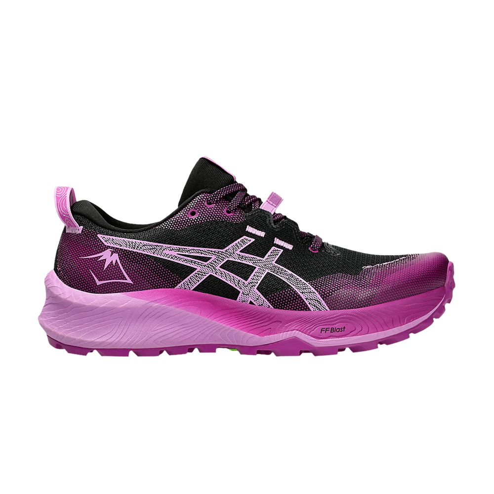 ASICS Wmns Gel Trabuco 12 'Black Lavender Glow' | Purple | Women's Size 7.5