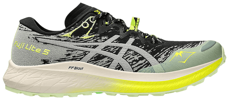 Asics Wmns Fuji Lite 5 Black Oatmeal