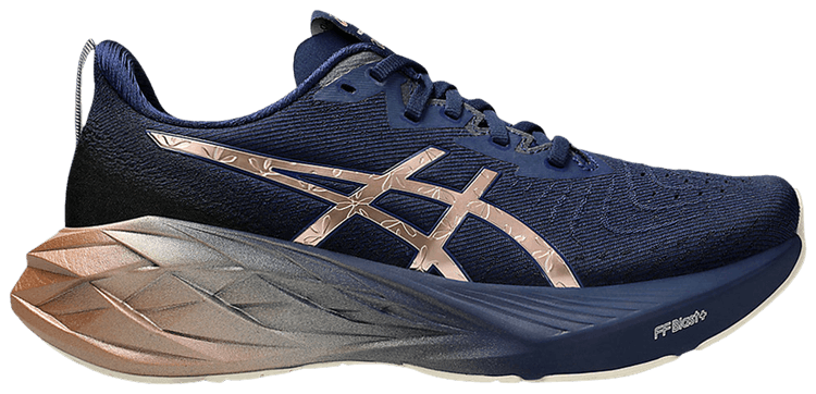 Asics Wmns Novablast 4 Platinum Blue Expanse Rose Gold