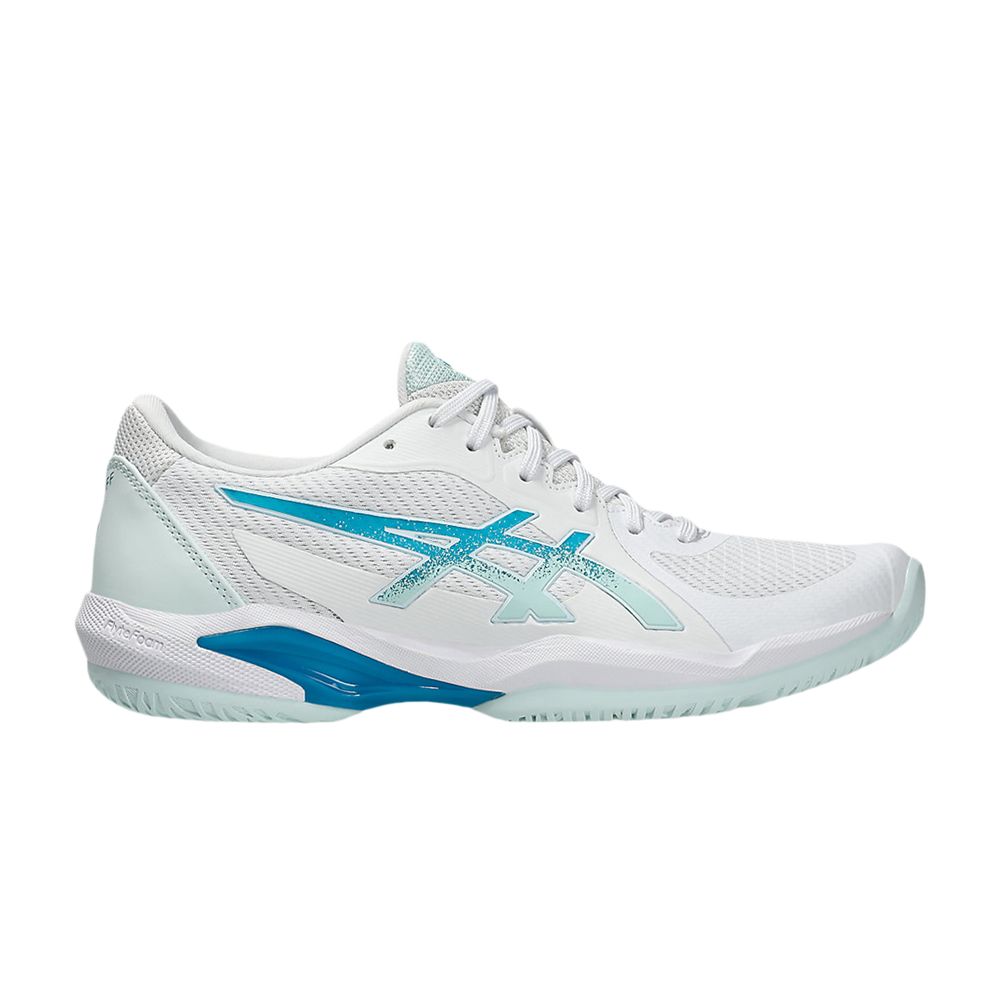Pre-owned Asics Wmns Solution Swift Ff 2 'white Soothing Sea'