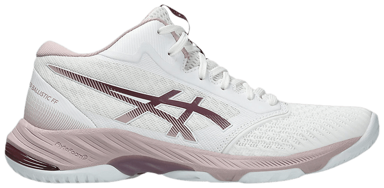 Asics Wmns Netburner Ballistic FF MT 3 White Watershed Rose