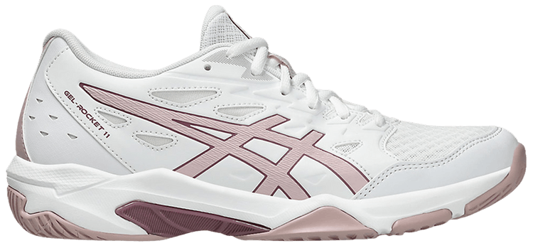 Asics Wmns Gel Rocket 11 White Watershed Rose