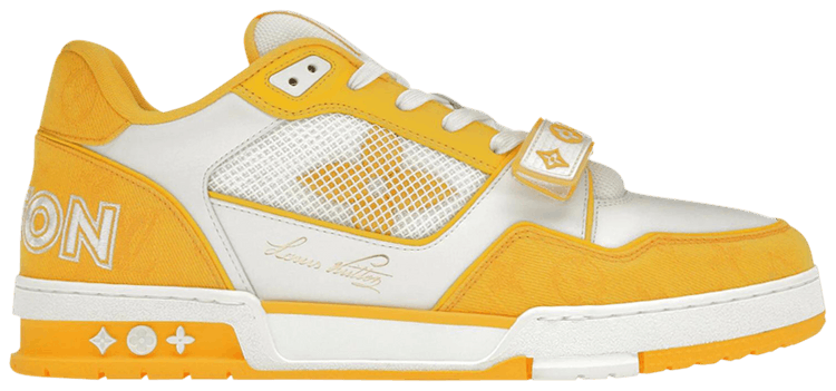 Buy Louis Vuitton Trainer Low 'Velcro Strap - Yellow